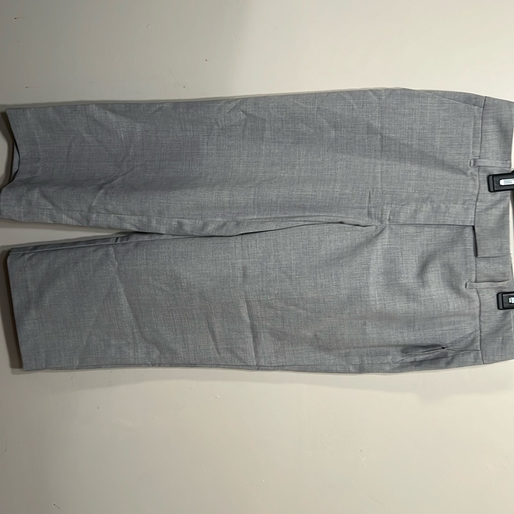 Daisy Fuentes grey capri pants length